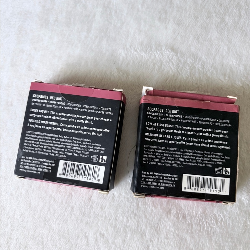 Nyx Red Riot Blush Duo View 2